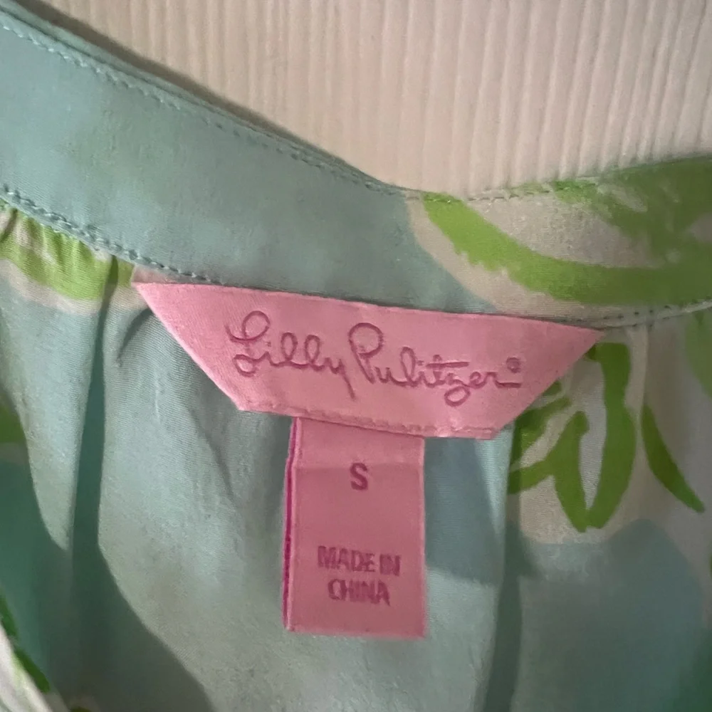 Lilly Pulitzer Silk Tank - Picture 3 of 3